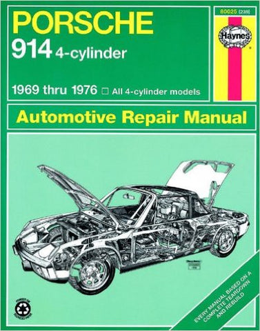 Haynes Porsche 914 Repair Manual